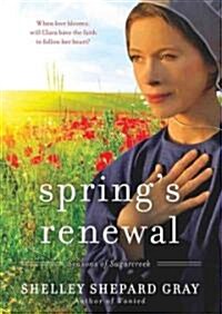 Springs Renewal Lib/E: Seasons of Sugarcreek, Book Two (Audio CD, Library)