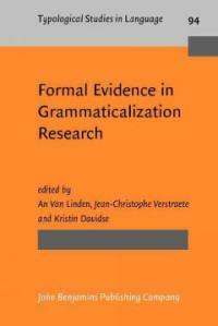 Formal evidence in grammaticalization research