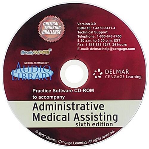Studyware for Fordney/French/follis Administrative Medical Assisting (CD-ROM, 6th)