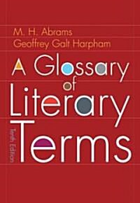 A Glossary of Literary Terms (Paperback, 10th)