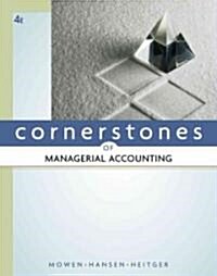 Cornerstones of Managerial Accounting (Hardcover, 4th)