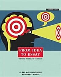 From Idea to Essay (Paperback, 13, Revised)