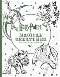 Harry Potter Magical Creatures Colouring Book (Paperback)