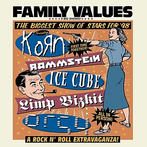 [중고] [수입] Family Values Tour ‘98