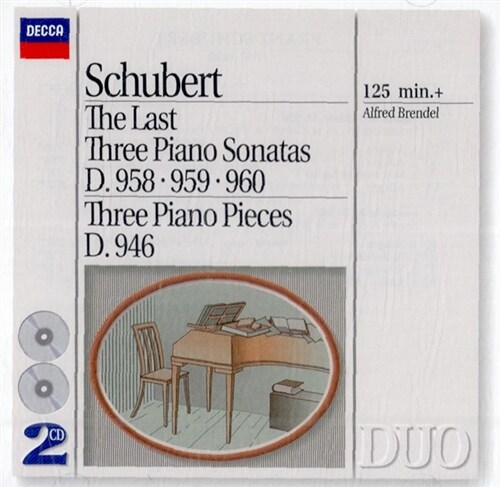 [중고] [수입] 슈베르트 : 3개의 후기 피아노 소나타