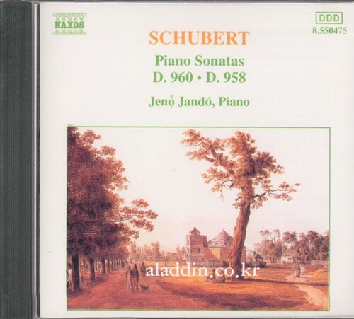 [중고] 슈베르트 : 피아노 소나타 D 960 & 958
