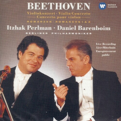 [수입] 베토벤 : 바이올린 협주곡 & 로망스 1, 2번