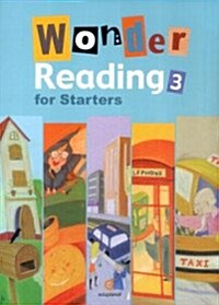 [중고] Wonder Reading for Starters 3 (Paperback 1권 + CD 1장)