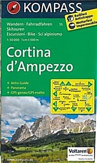 Cortina dAmpezzo 55 GPS wp kompass D/I (Map)