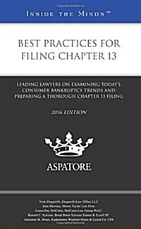 Best Practices for Filing Chapter 13, 2016 (Paperback)