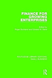 Finance for Growing Enterprises (Hardcover)