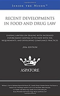 Recent Developments in Food and Drug Law 2016 (Paperback)