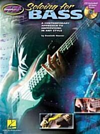 Soloing for Bass (Paperback, Compact Disc)