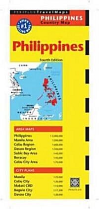 Periplus Travel Maps Philippines (Map, 4th, FOL)