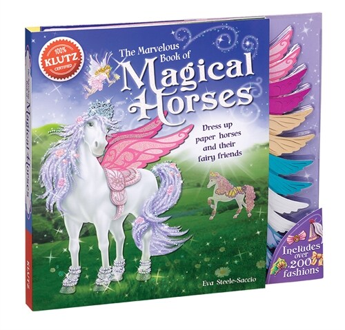 Magical Horses [With Storage Envelope and 6 Paper Horses, 3 Paper-Doll Fairies, 4 Background and Punch-Out(s)] (Novelty)