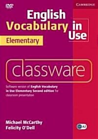 English Vocabulary in Use Elementary Classware (DVD-ROM, 2 Revised edition)