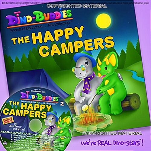 The Happy Campers (Paperback, Compact Disc)