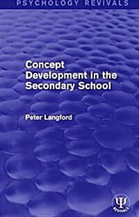 Concept Development in the Secondary School (Hardcover)