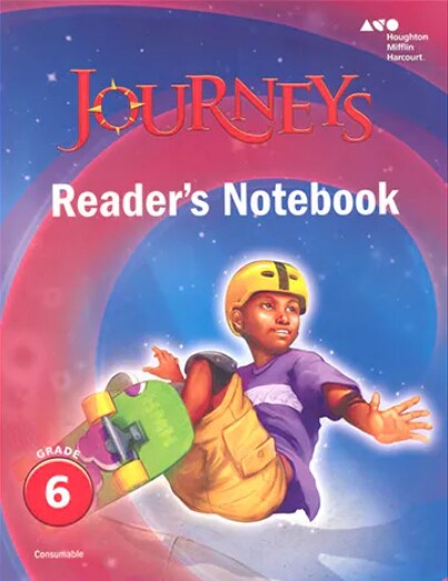 [중고] Journeys: Readers Notebook Grade 6 (Paperback)