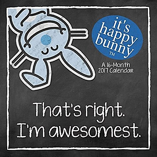 Its Happy Bunny 2017 Calendar (Calendar, Mini)