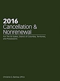 2016 Cancellation & Nonrenewal (Paperback)