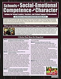 Schools of Social-emotional Competence and Character (Paperback)