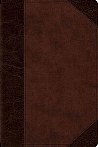 ESV Personal Reference Bible (Trutone, Brown/Walnut, Portfolio Design) (Imitation Leather)
