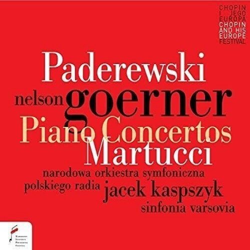 [수입] 파데레프스키 : 피아노 협주곡 Op.17 / 마르투치 : 피아노 협주곡 2번 [디지팩]