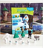My Busy Book : Frozen Fever / Olaf (미니피규어 12개 포함) (Hardcover)