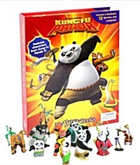My Busy Book : Dreamworks Kung Fu Panda (쿵푸 팬더 피규어 책, 미니피규어 12개 포함) (Hardcover)