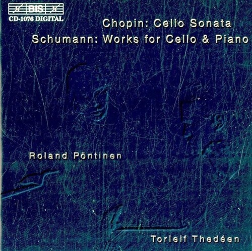 [수입] 쇼팽 & 슈만: 첼로와 피아노를 위한 작품