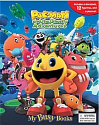 My Busy Book : Pac-Man and the Ghostly Adventures (미니피규어 12개 포함) (Board book)