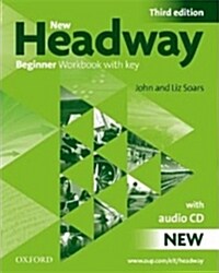 [중고] New Headway: Beginner Third Edition: Workbook (With Key) Pack (Package)