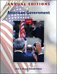 American Government 2011/2012 (Paperback, 41th)