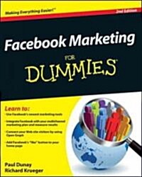 Facebook Marketing for Dummies (Paperback, 2nd)