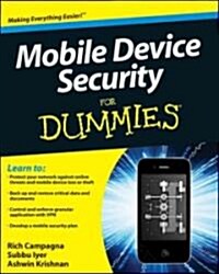 Mobile Device Security for Dummies (Paperback)