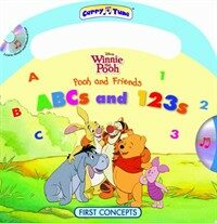 Pooh and Friends ABCs and 123s (Paperback, Compact Disc) - First Concepts Carry-A-Tune