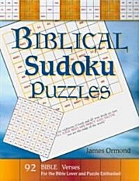 Biblical Sudoku Puzzles (Paperback)
