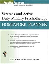 Veterans and Active Duty Military Psychotherapy Homework Planner (Paperback)