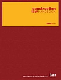 Construction Law Handbook 2009 (Hardcover)