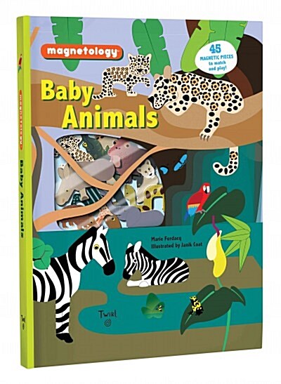 Baby Animals: 45 Magnetic Pieces to Match and Play! (Hardcover)