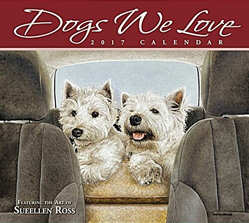 Dogs We Love 2017 Deluxe Wall Calendar (Wall)