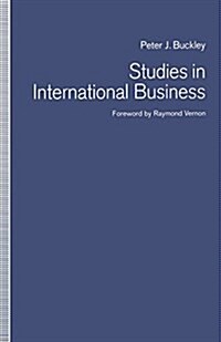 Studies in International Business (Paperback)