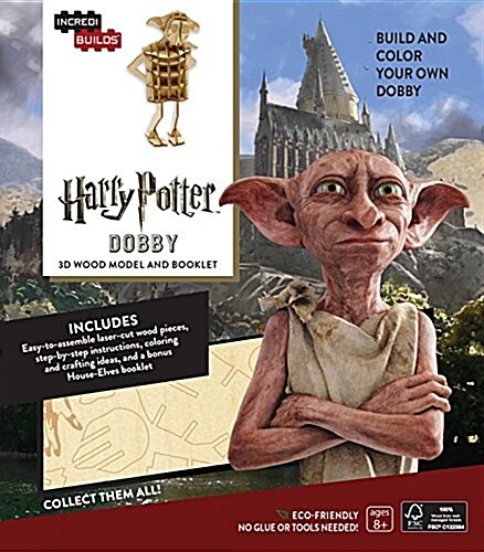 INCREDIBUILDS: HARRY POTTER: DOBBY 3D WOOD MODEL AND BOOKLET (Book)
