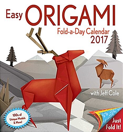 Easy Origami Fold-A-Day 2017 Calendar (Daily)