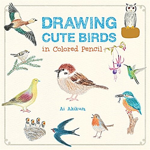 Drawing Cute Birds in Colored Pencil (Paperback)