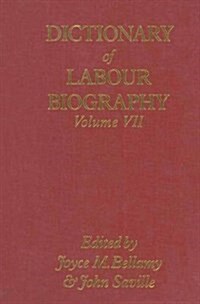 Dictionary of Labour Biography (Paperback)