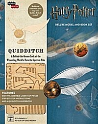 INCREDIBUILDS: HARRY POTTER: QUIDDITCH DELUXE BOOK AND MODEL SET (Book)