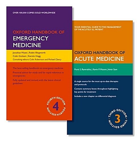 Oxford Handbook of Emergency Medicine and Oxford Handbook of Acute Medicine Pack (Paperback)