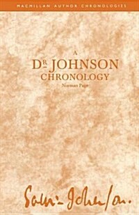 A Dr Johnson Chronology (Paperback)